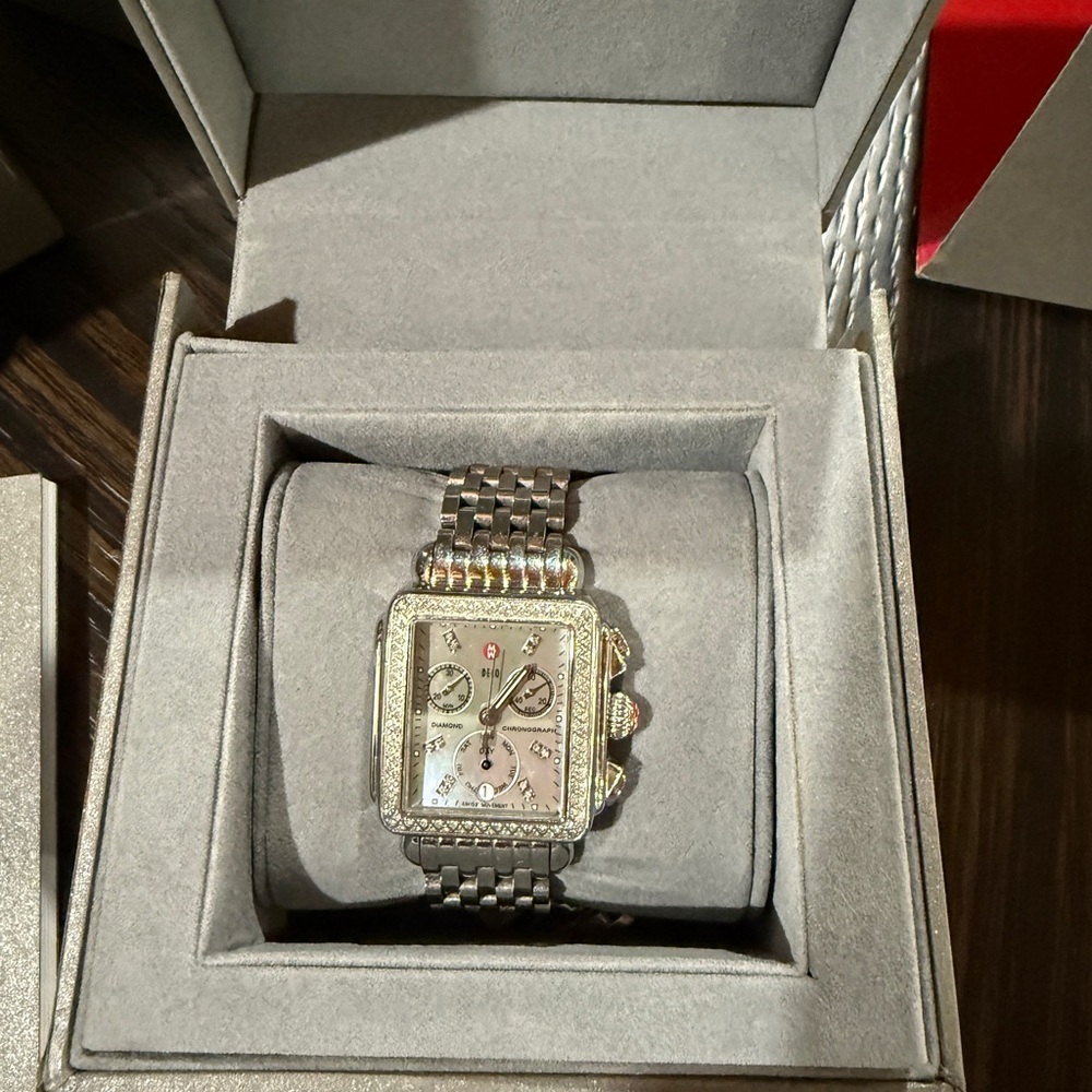 Michele Silver Warranty Card